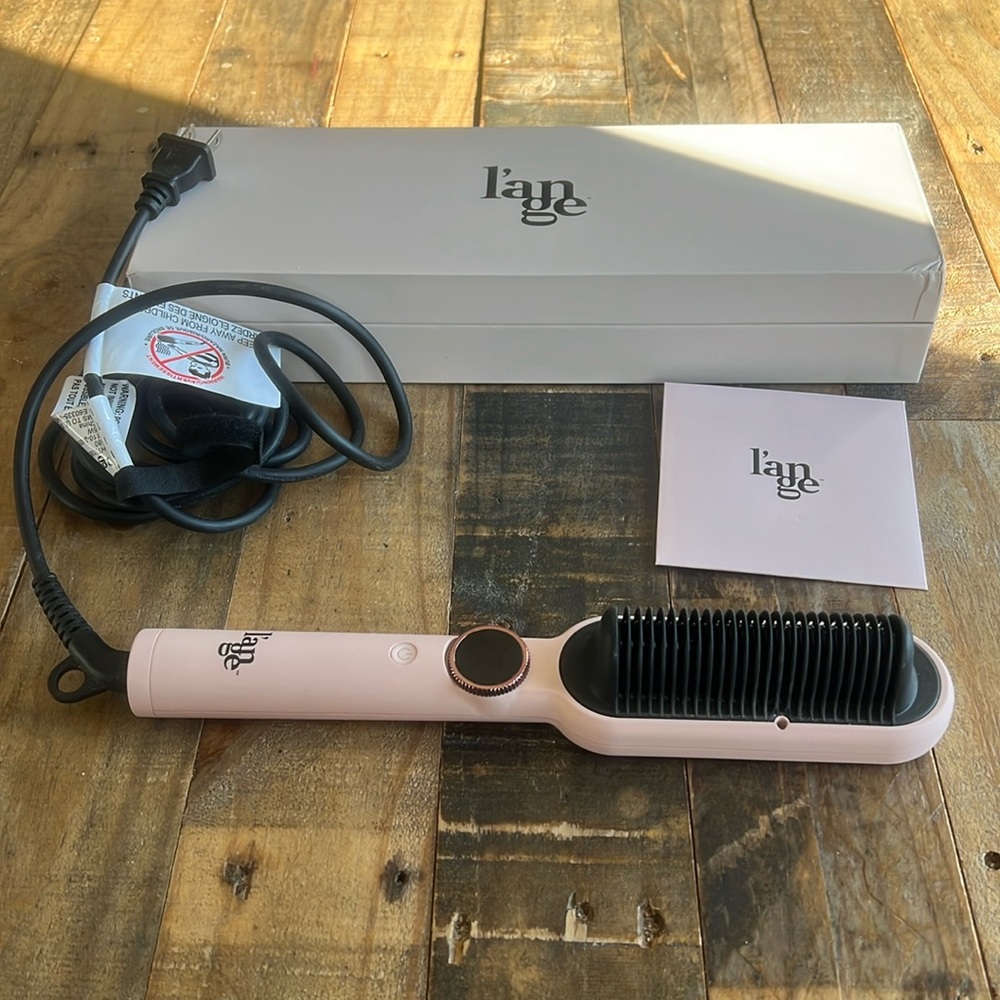 L’ange Smooth-2-in-1 Digital Straightening Comb